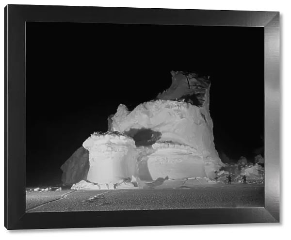 Flashlight photograph of The Castle Berg. June 4th 1911