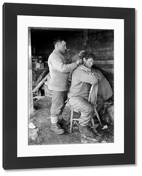 Haircutting, Anton Omelchenko and patrick Keohane. January 29th 1912