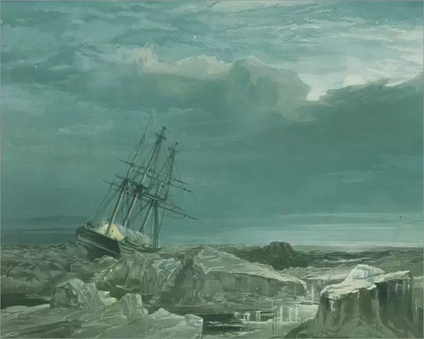 HMS Investigator in the pack, October 8th 1850