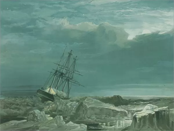 HMS Investigator in the pack, October 8th 1850