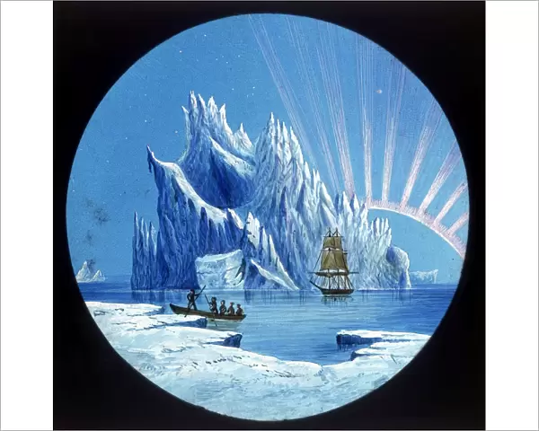 Icebergs & Aurora