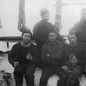 Crew of the ship Discovery. The Mess No. 2