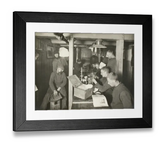 Framed Print : A morning in The Ritz, midwinter, 1915