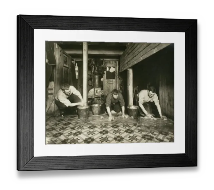 Framed Print : Bi-weekly ablutions of The Ritz
