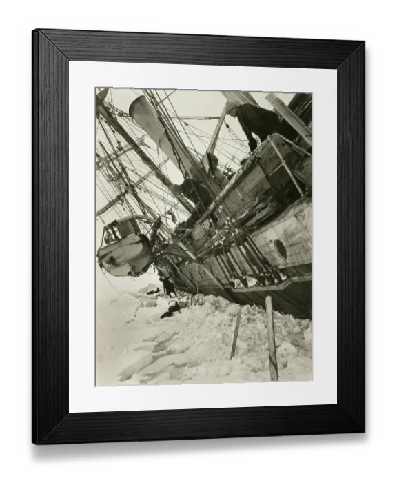 Framed Print : Endurance in a pressure, a week before she was finally crushed