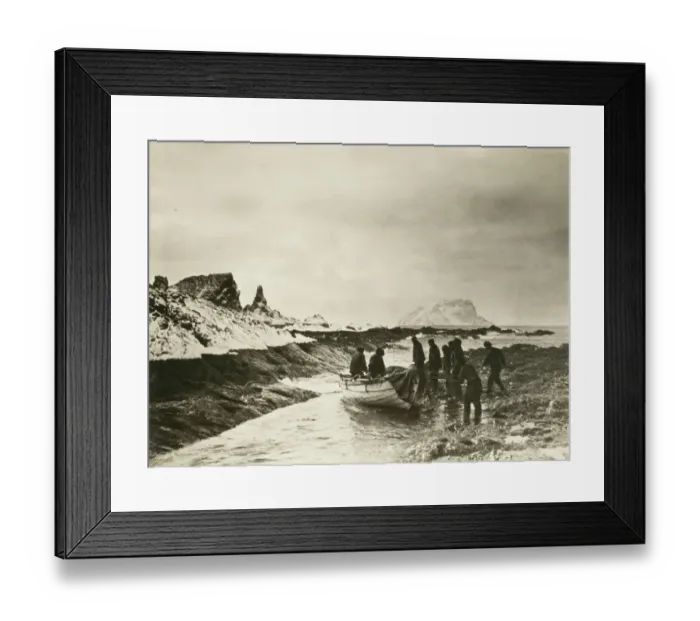 Framed Print : Arrival at Elephant Island Framed Print : Arrival at Elephant Island