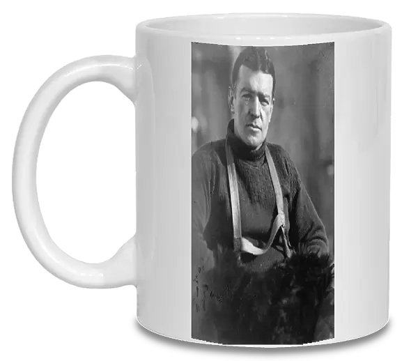 Portrait of Ernest Shackleton