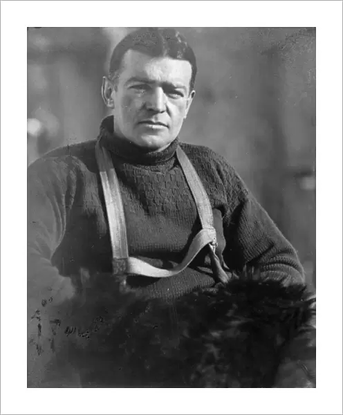 Portrait of Ernest Shackleton