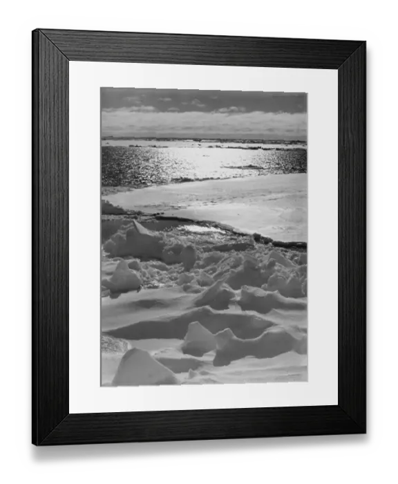 Framed Print : Light effect on Pack. December 22nd 1910 Framed Print : Light effect on Pack. December 22nd 1910