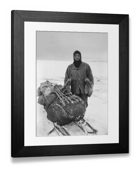 Framed Print : Lt Henry Bowers. April 13th 1911 Framed Print : Lt Henry Bowers. April 13th 1911