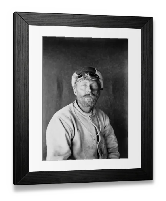 Framed Print : Cecil Meares on his return from the Barrier. January 5th 1911