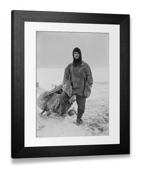 Framed Print : Lt. Edward Evans. April 13th 1911 Framed Print : Lt. Edward Evans. April 13th 1911