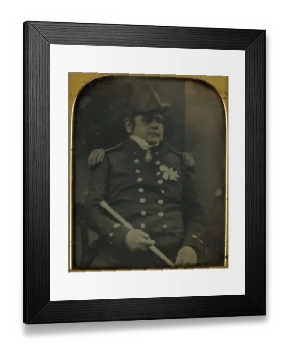 Framed Print : Portrait of Sir John Franklin