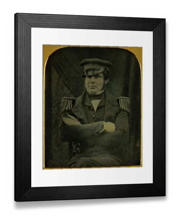 Framed Print : Portrait of Lt James Fairholme Framed Print : Portrait of Lt James Fairholme
