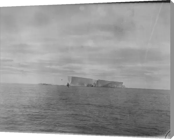 Tabular iceberg. Photographer: Morrison, John Donald.