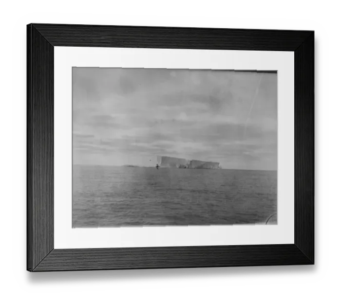 Framed Print : Tabular iceberg Framed Print : Tabular iceberg
