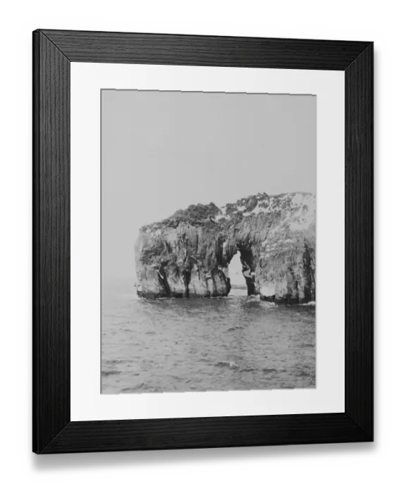 Framed Print : Scott Island. Rock formation