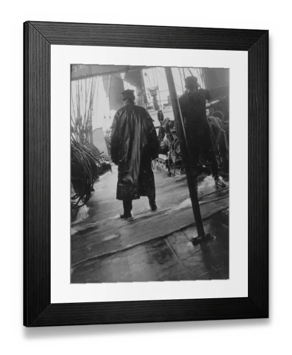 Framed Print : Wet weather