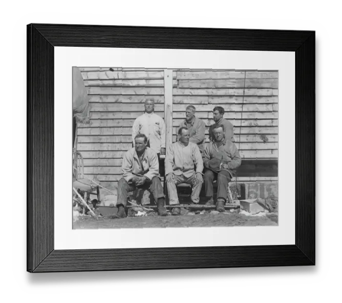 Framed Print : Northern Party at Cape Adare