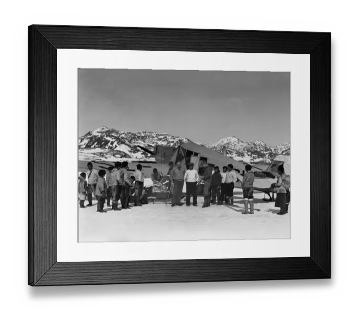 Framed Print : Departure of Junkers from Base