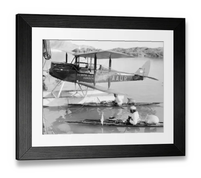 Framed Print : Aeroplane with kayaks Framed Print : Aeroplane with kayaks