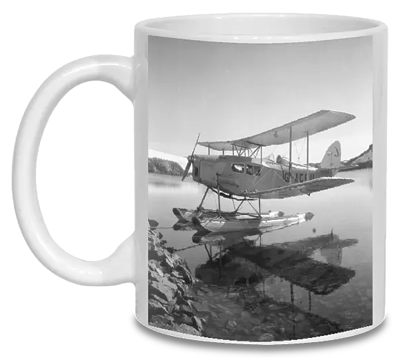 De Havilland Moth biplane, Stella Creek, 25 February 1936