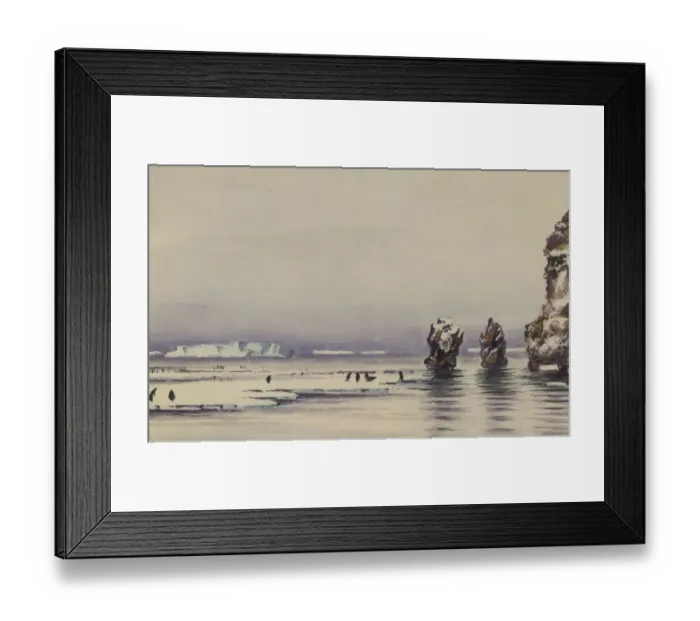 Framed Print : The Two Sisters, Cape Adare Framed Print : The Two Sisters, Cape Adare