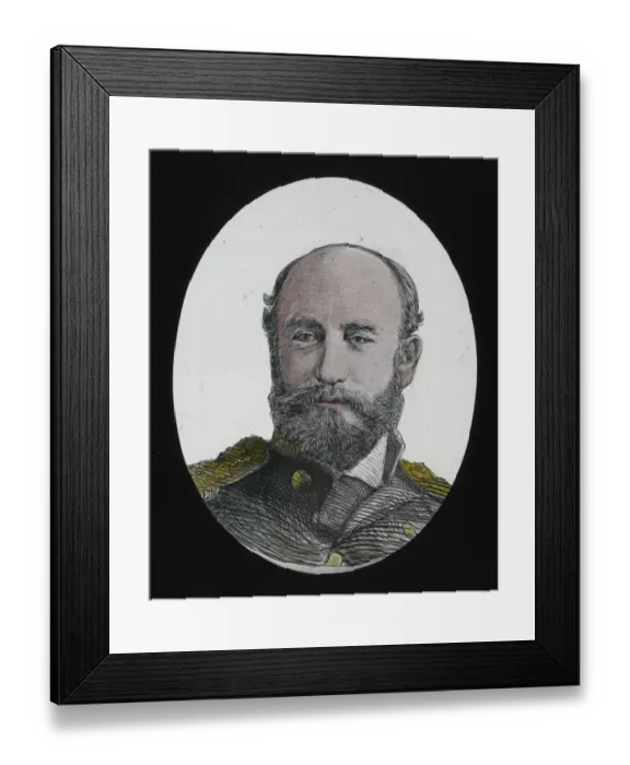 Framed Print : Captain George Nares Framed Print : Captain George Nares