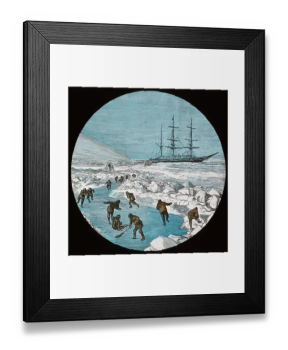 Framed Print : The Discovery - The rink