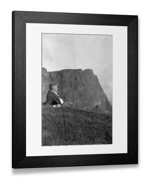 Framed Print : Scheldrup lying on ground