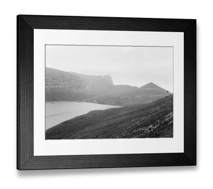 Framed Print : Lopra, on the island of Sudero, Faroe Islands