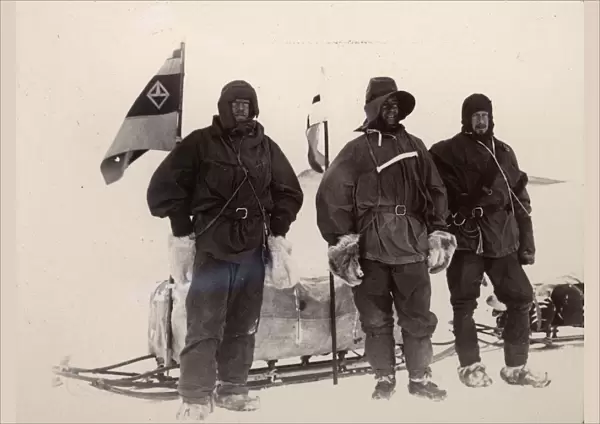 The Captain, Shackleton and Wilson