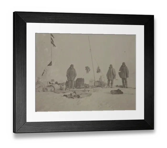 Framed Print : Southern Party at the Bluff Depot