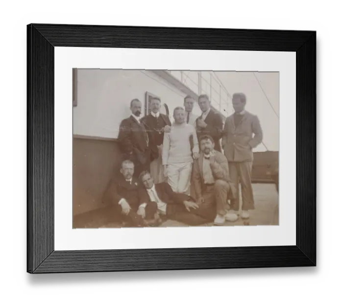 Framed Print : Wild, Knowton, Adams, Marshall, Sears, Marston, Roberts, Priestley, Joyce, SS Runic Framed Print : Wild, Knowton, Adams, Marshall, Sears, Marston, Roberts, Priestley, Joyce, SS Runic