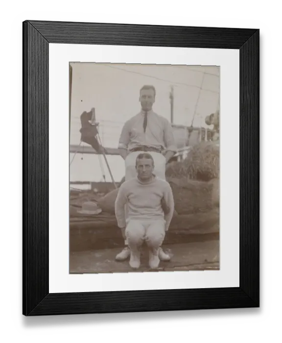 Framed Print : Marshall and Adams SS Runic, December 1907 Framed Print : Marshall and Adams SS Runic, December 1907