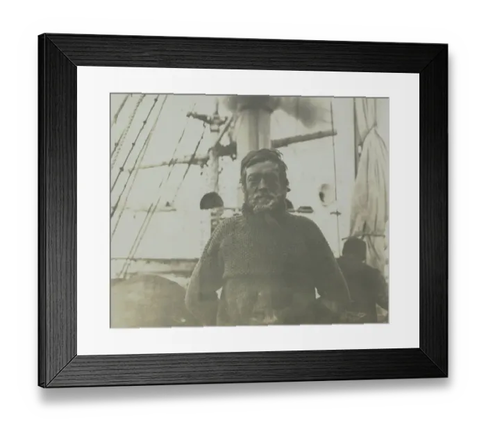 Framed Print : Shackleton. Return of Southern Party after 126 days journey Framed Print : Shackleton. Return of Southern Party after 126 days journey