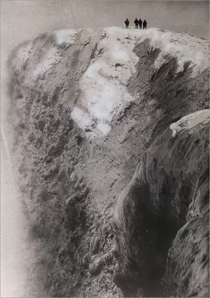 Mount Erebus crater