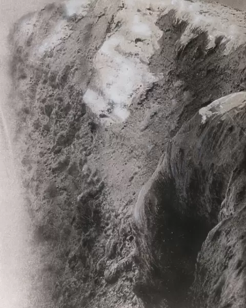 Mount Erebus crater