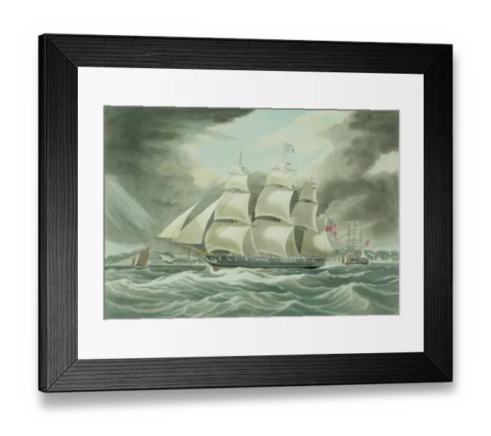 Framed Print : The Samuel Enderby