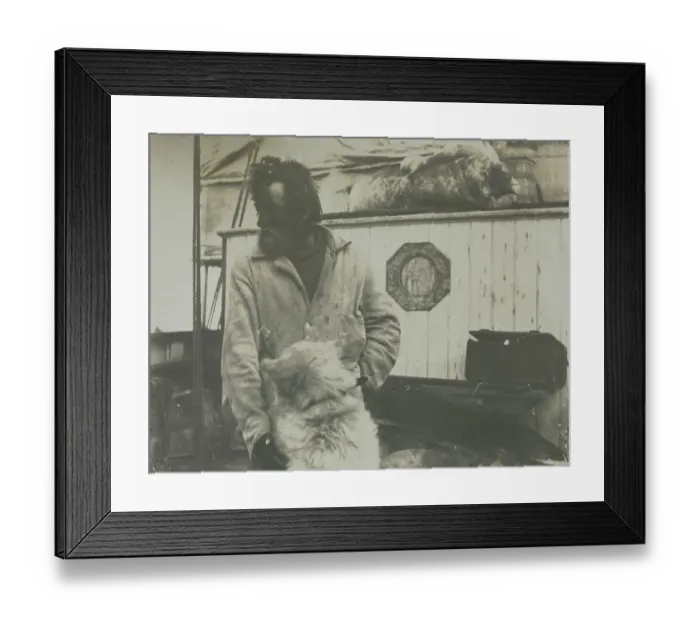 Framed Print : Adams. Return of Southern Party after 126 days journey
