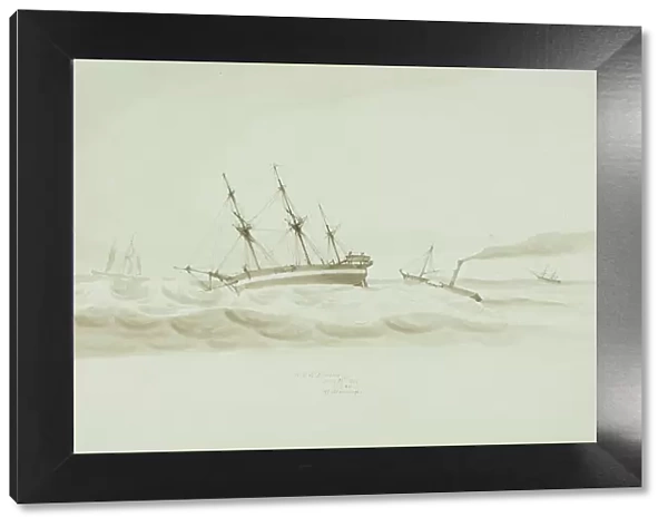 HMS Erebus, 22 May 1845, 3AM, off Aldborough