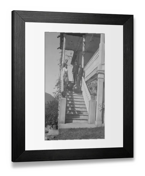 Framed Print : Mr and Mrs Causer, Beatrice, Hussey and Marr Framed Print : Mr and Mrs Causer, Beatrice, Hussey and Marr