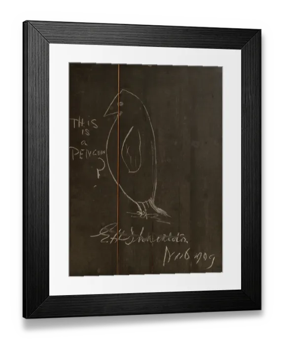 Framed Print : Chalk Drawing Framed Print : Chalk Drawing