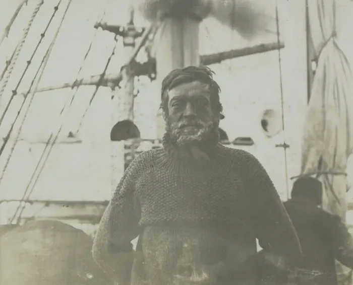 Framed Print : Shackleton. Return of Southern Party after 126 days journey Framed Print : Shackleton. Return of Southern Party after 126 days journey
