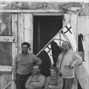 Christmas dinner Cape Royds, 1912