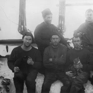 Crew of the ship Discovery. The Mess No. 2