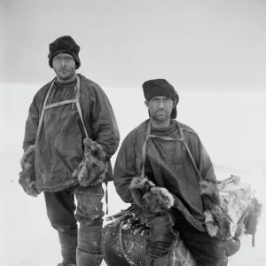 Edgar Evans and Tom Crean. April 13th 1911