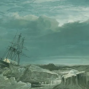 HMS Investigator in the pack, October 8th 1850