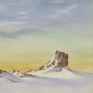 Looking N. W. Castle Rock below Mount Erebus, 3 August 1903, 2pm