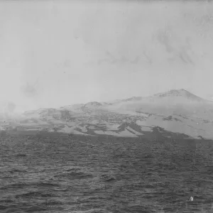 Mount Erebus, from the sea